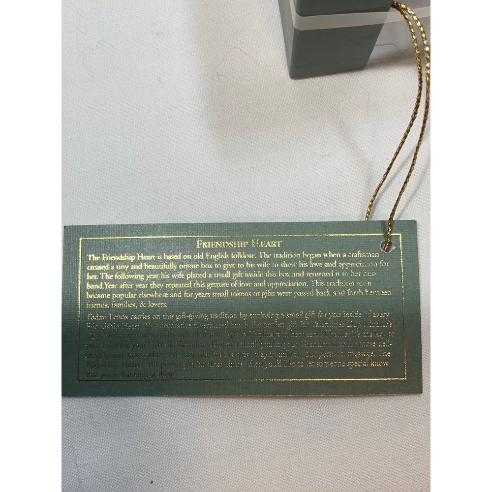 Lenox‎ silver plated friendship heart trinket box - Picture 5 of 6